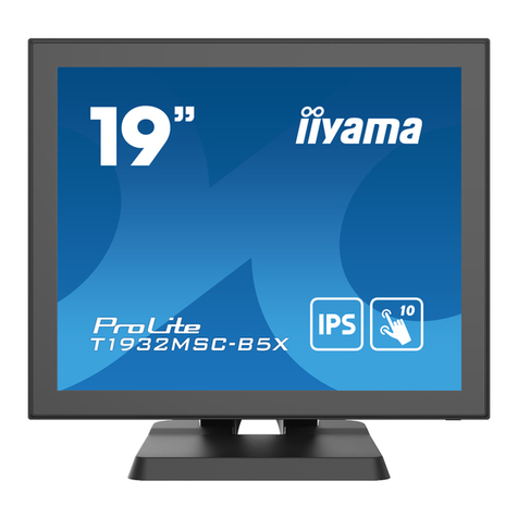 Iiyama ProLite T1932MSC-B5 Series User manual