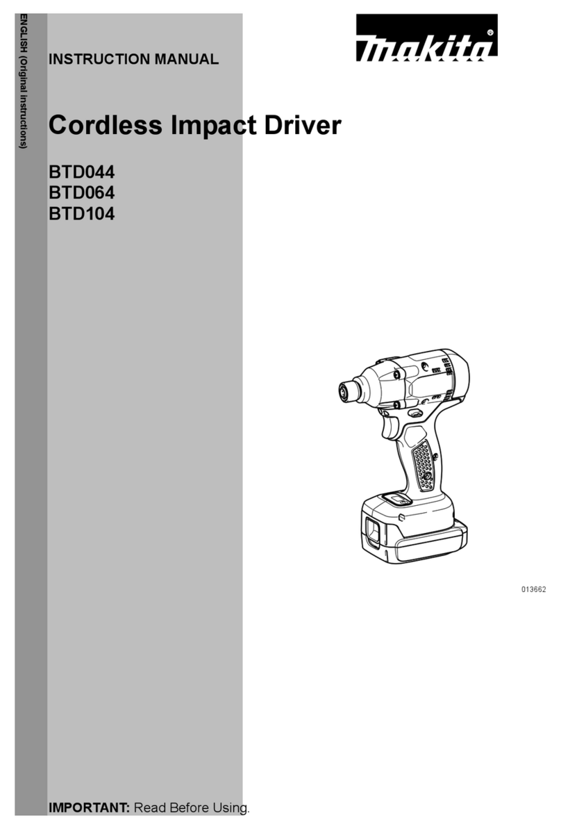 Makita BTD104 instruction manual