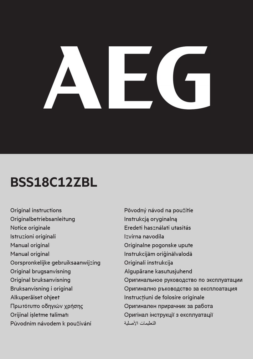 AEG 4935459427 User manual