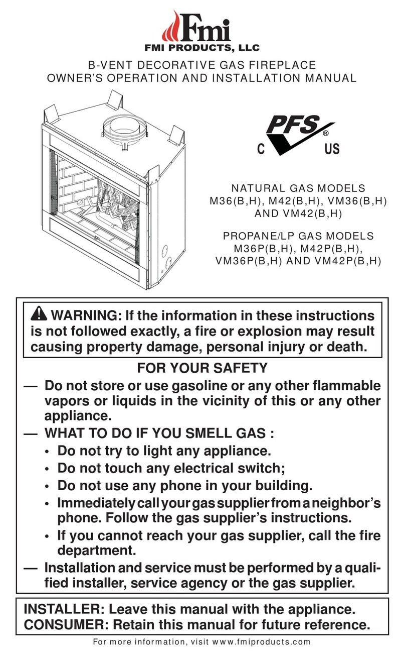 FMI M36 OWNER'S OPERATION AND INSTALLATION MANUAL FMI M36 OWNER'S OPERATION AND INSTALLATION MANUAL