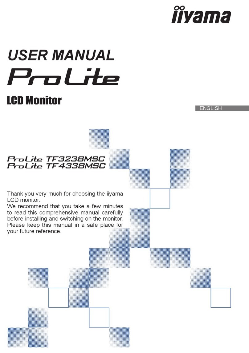 Iiyama ProLite TF4338MSC User manual