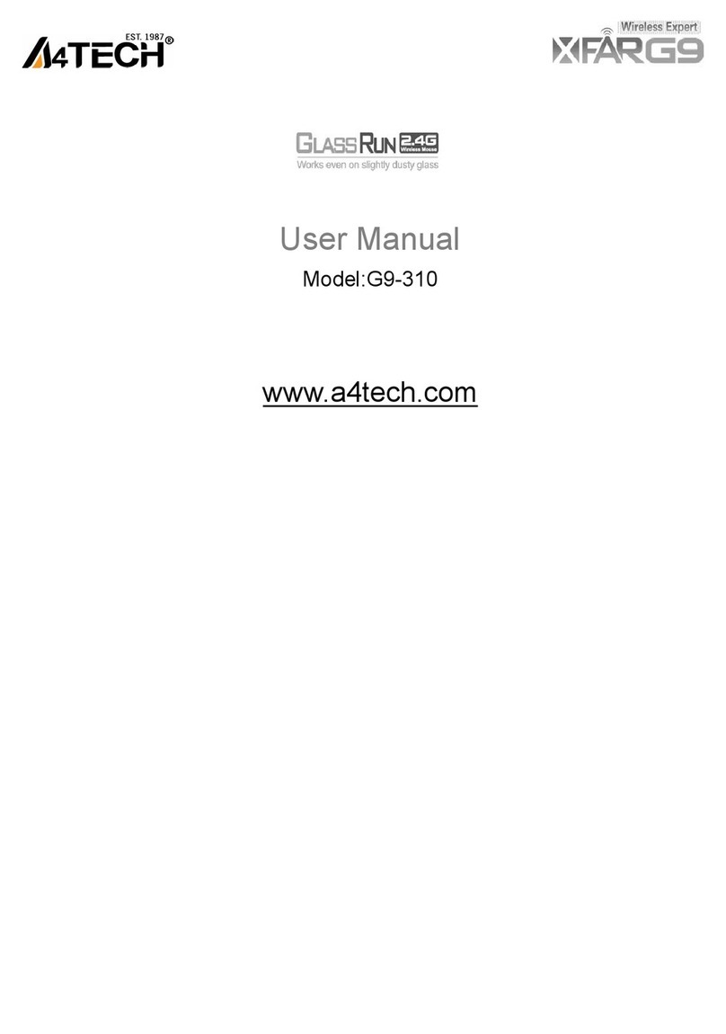 A4Tech G9-310 User manual