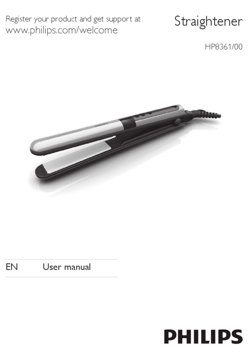 Philips HP8361/01 user manual
