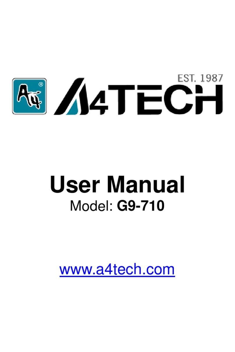 A4Tech G9-710 User manual