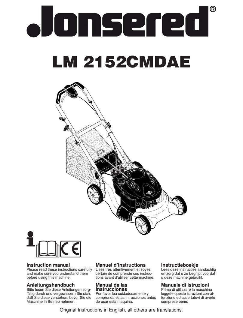 Jonsered LM 2152CMDAE instruction manual