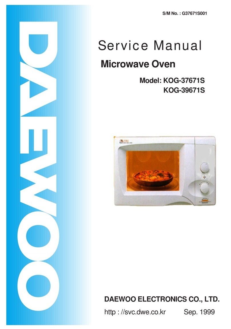 Daewoo KOG-37671S User manual
