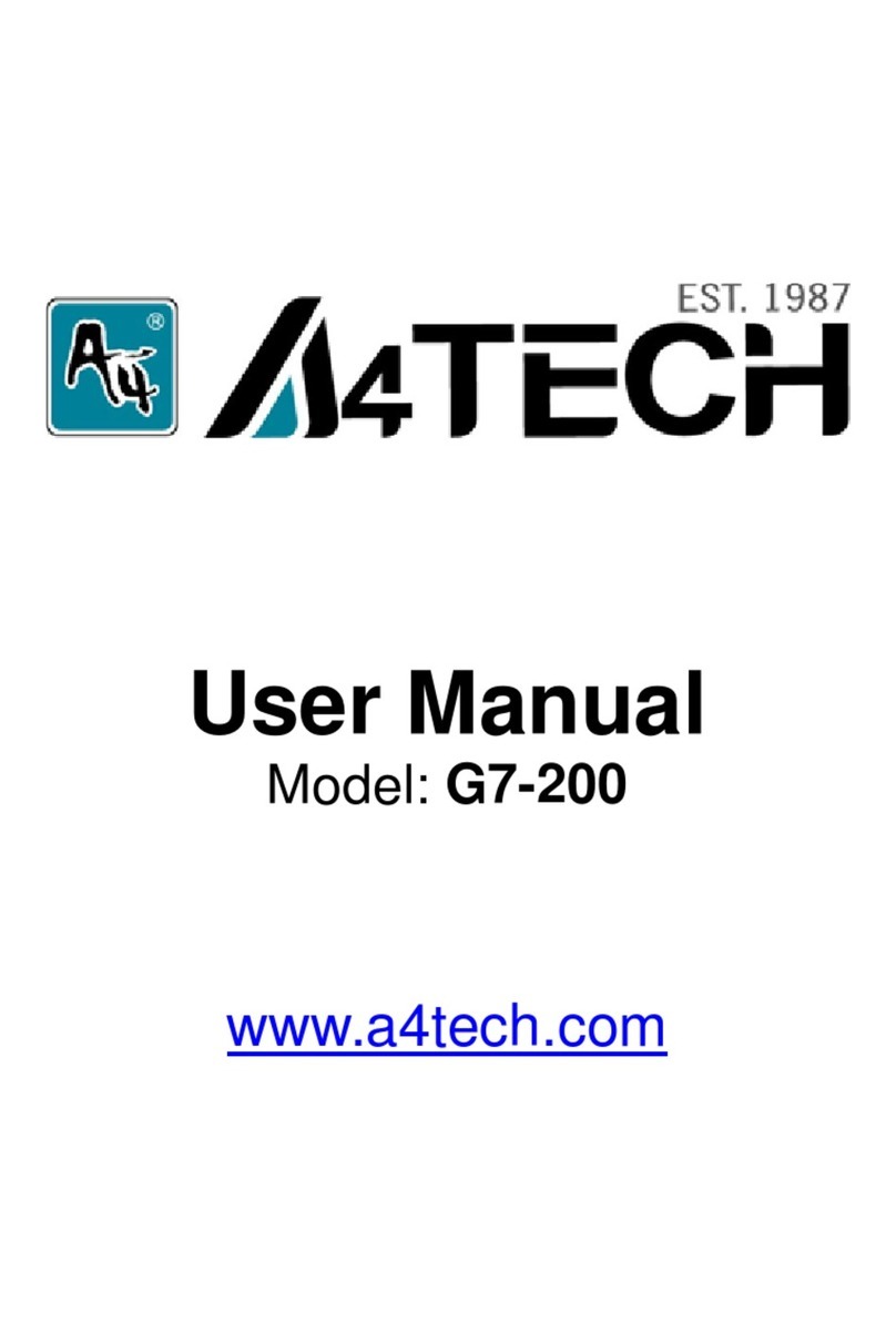 A4Tech G7-200 User manual