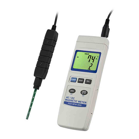 PCE Instruments PCE-MFM 3000 User manual