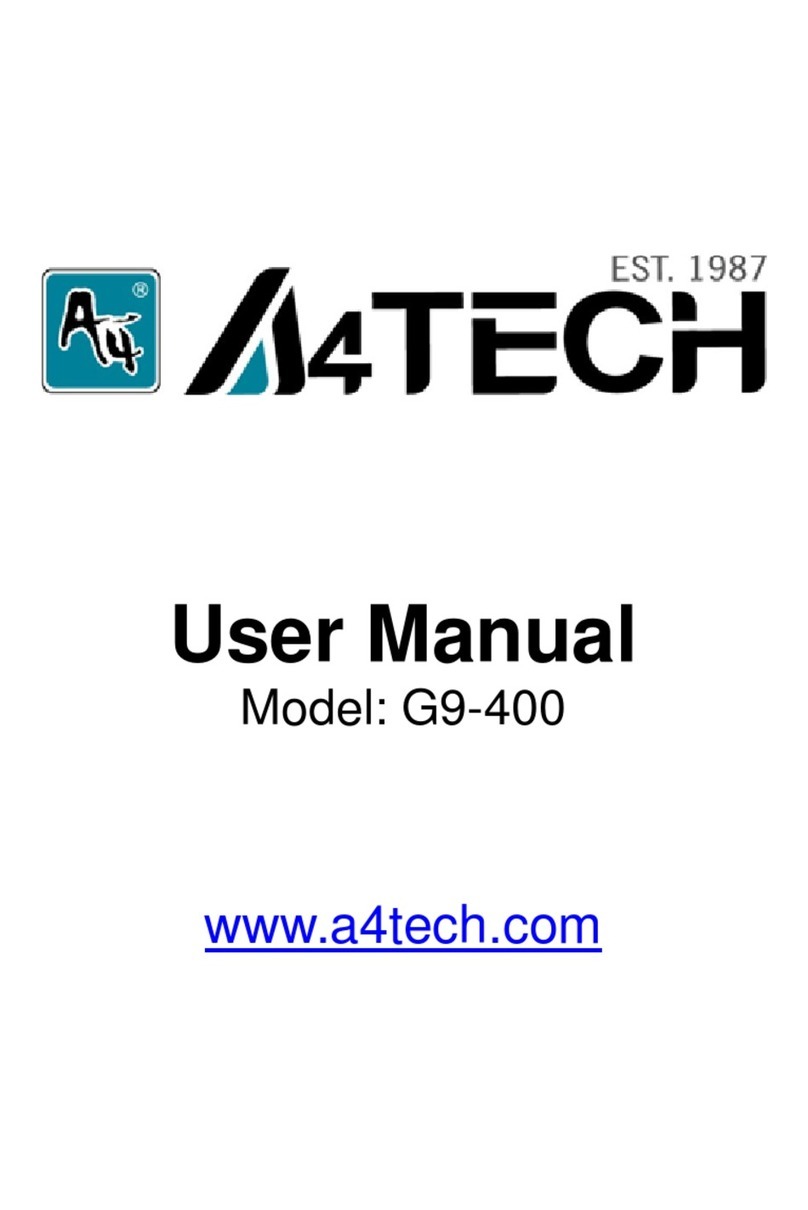 A4Tech G9-400 User manual