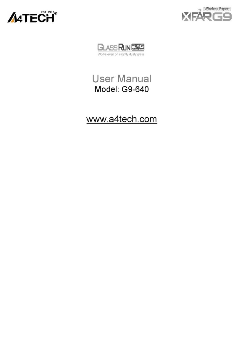 A4Tech G9-640 User manual