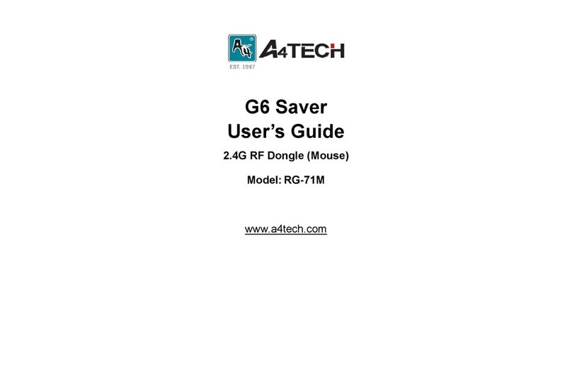 A4Tech RG-71M User manual