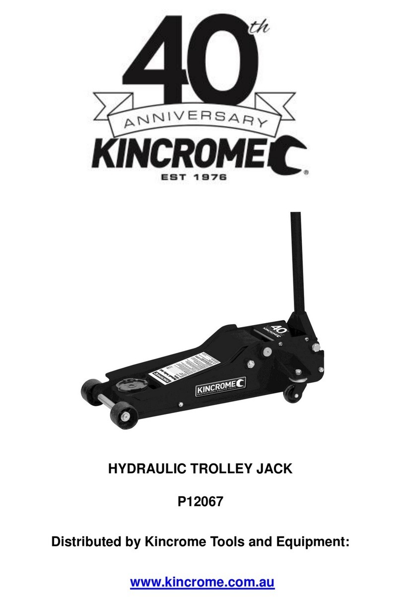 kincrome P12067 Assembly and operating manual kincrome P12067 Assembly and operating manual