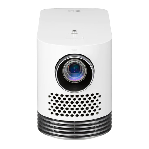 LG HF80JG User manual