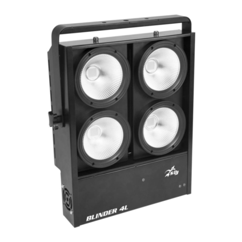 Sagitter Led Blinder 4 User manual Sagitter Led Blinder 4 User manual