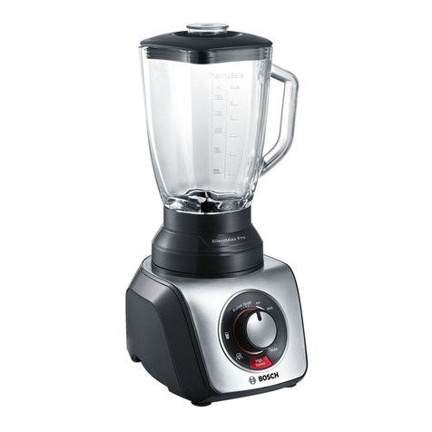 Bosch SilentMixx MMB66G7M User manual