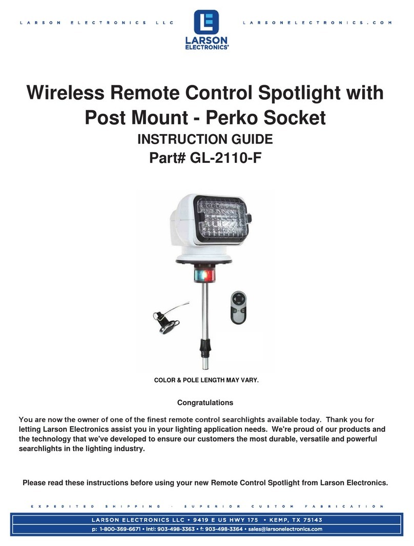Larson Electronics GL-2110-F Manual
