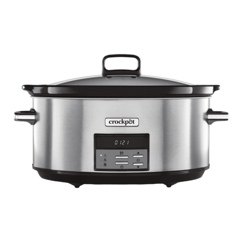 Crock-Pot CSC063X User manual