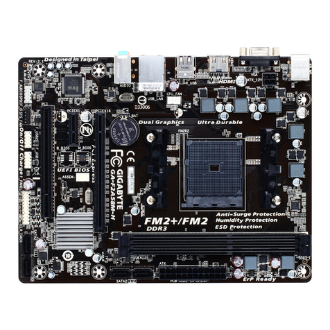 Gigabyte GA-F2A58M-H User manual
