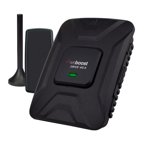 Wilson Electronics weBoost DRIVE 4G-X 470510R User manual Wilson Electronics weBoost DRIVE 4G-X 470510R User manual