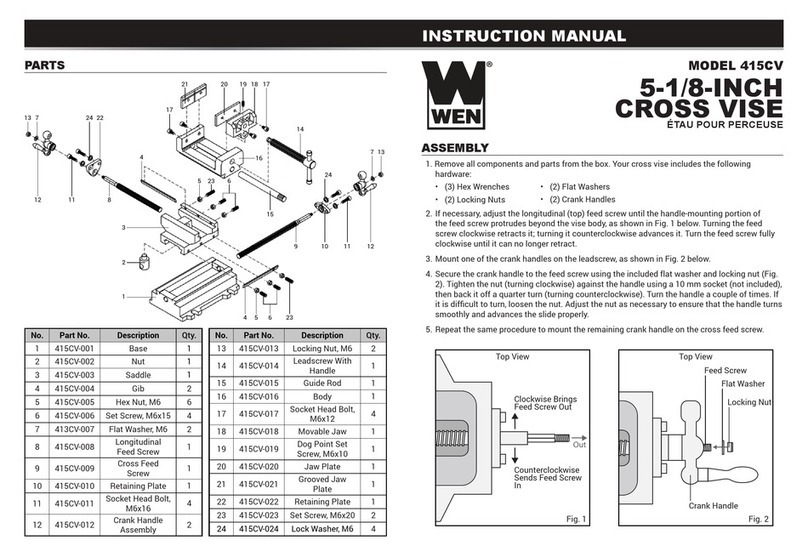 Wen 415CV instruction manual Wen 415CV instruction manual