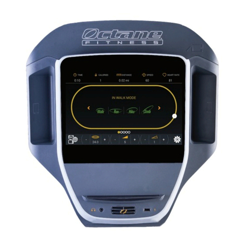Octane Fitness ZERO RUNNER ZR7000 Console Guide & Set-Up Instructions
