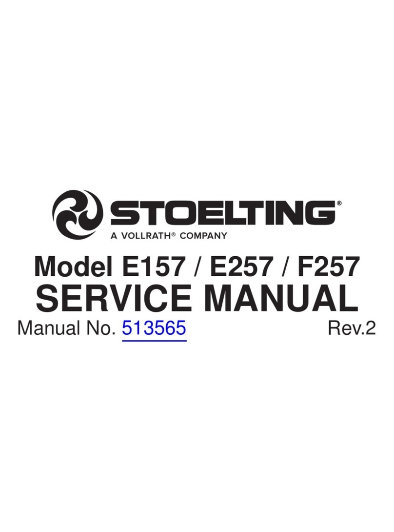 Vollrath Stoelting E157 User manual