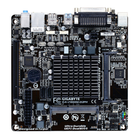 Gigabyte GA-J1800N-D2PH user manual