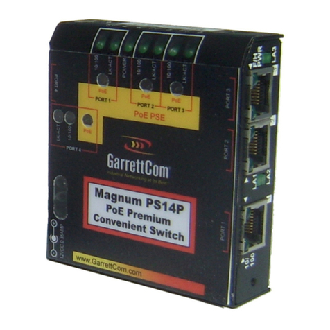 GarrettCom PS14H-48VDC Installation and user guide GarrettCom PS14H-48VDC Installation and user guide