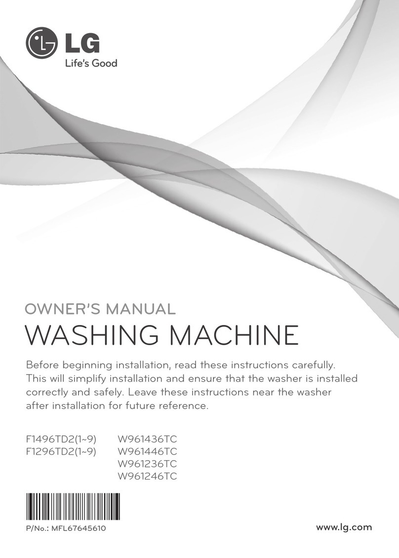 LG W961446TC User manual