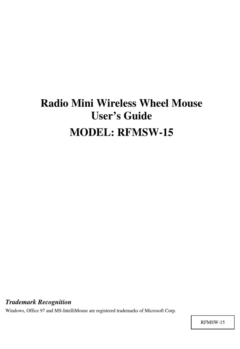 A4Tech RFMSW-15 User manual