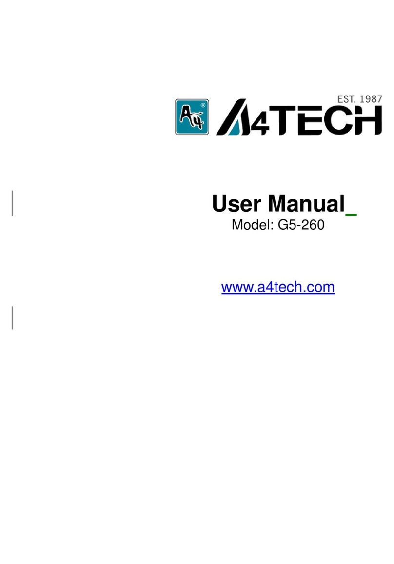 A4Tech G5-260 user manual