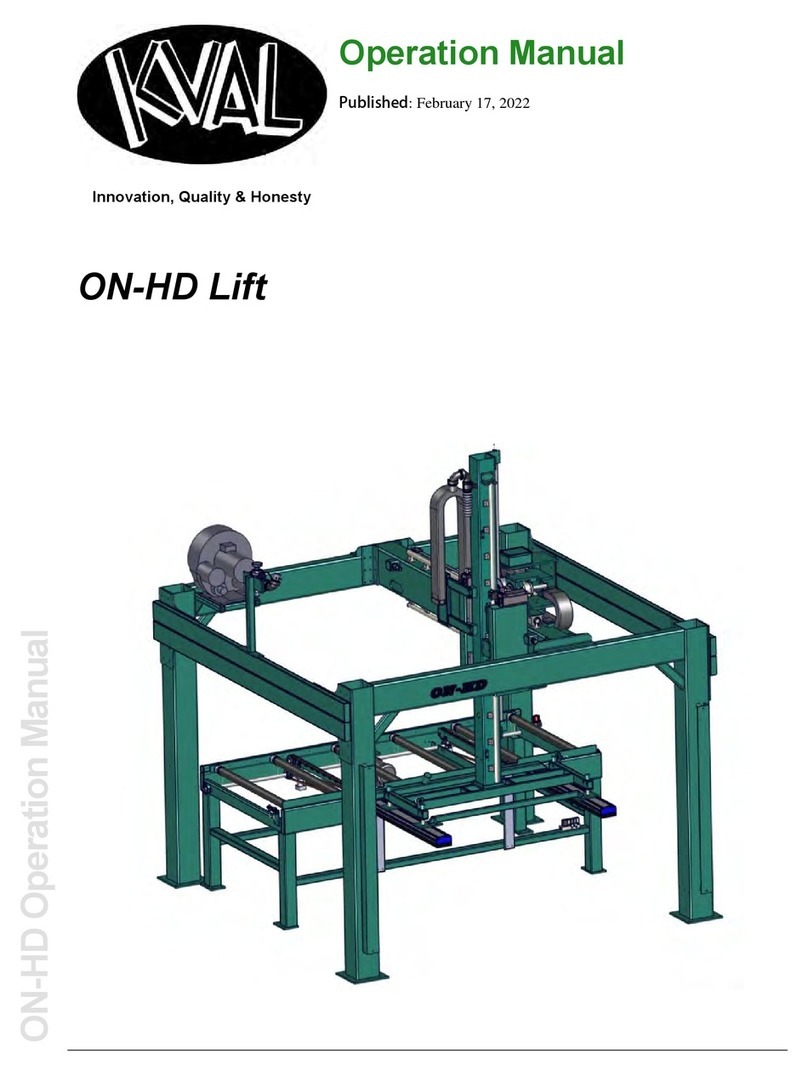 Kval ON-HD Operation manual