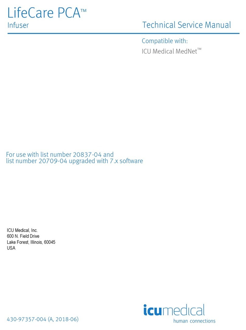 ICU Medical LifeCare PCA Operating manual