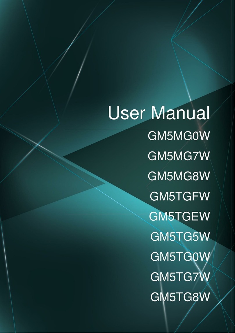 TONGFANG GM5MG0W User manual TONGFANG GM5MG0W User manual
