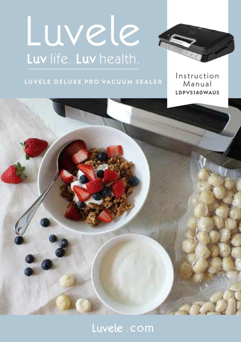 Luvele LDPVS140WAUS instruction manual
