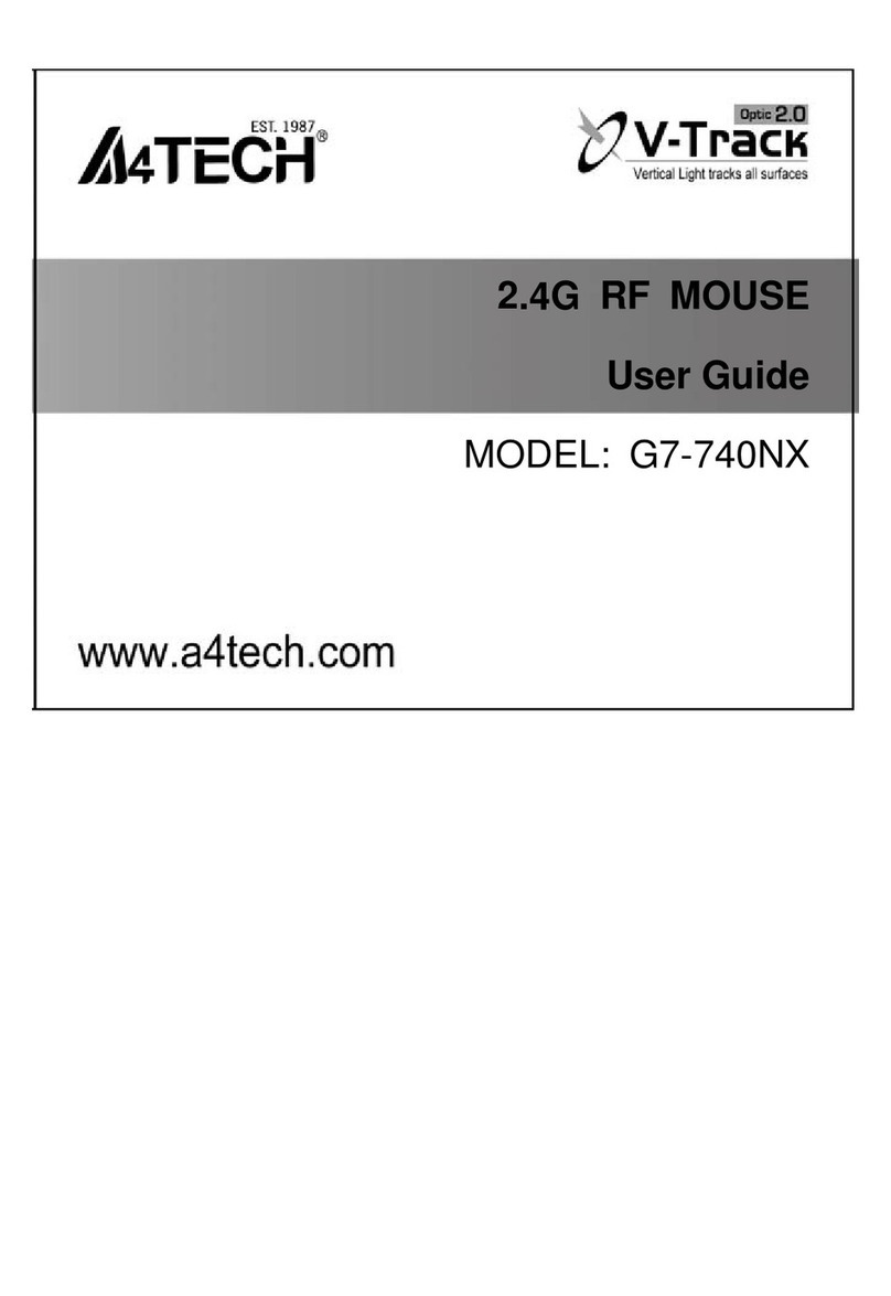 A4Tech G7-740NX User manual