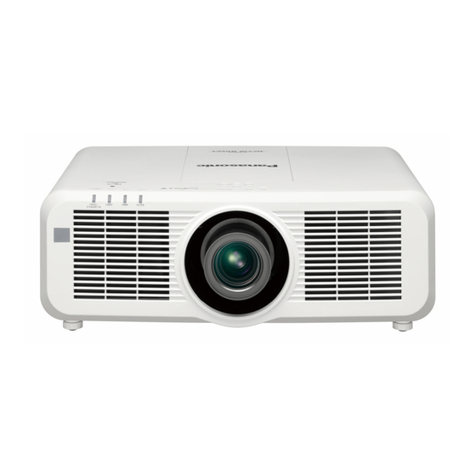 Panasonic PT-MW630 operating instructions