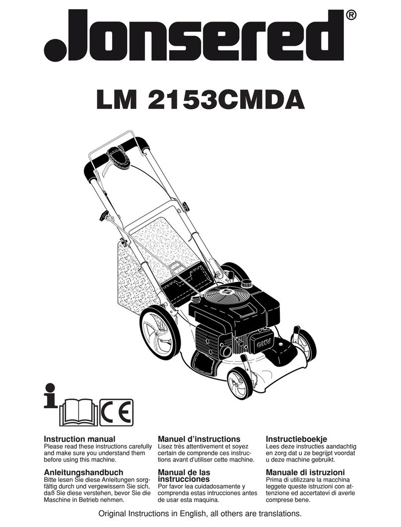 Jonsered LM 2153CMDA instruction manual