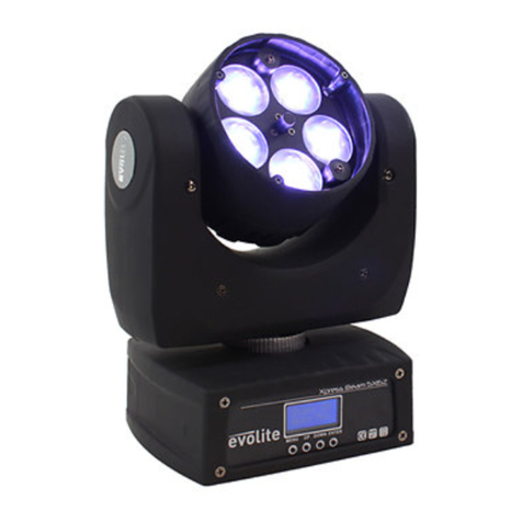 Evo-lite Xpress Beam 5x15 Z user manual
