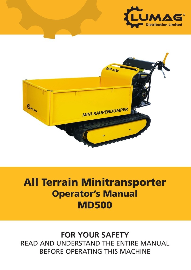 Lumag MD500 Operator's manual