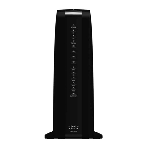 Cisco DPC3929CM User manual