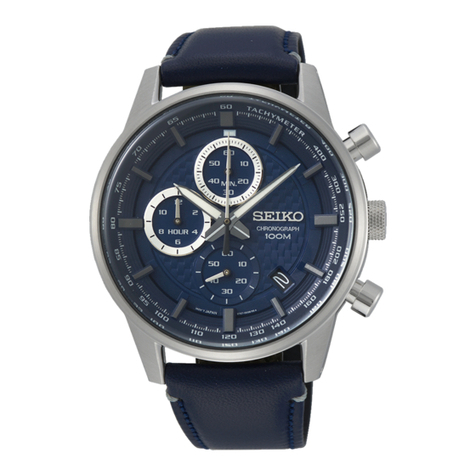 Seiko Essentials SSB333 instructions