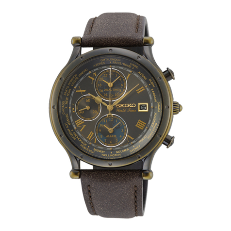 Seiko Limited Edition Age of Discovery User manual