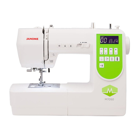 Janome M7050 User manual Janome M7050 User manual