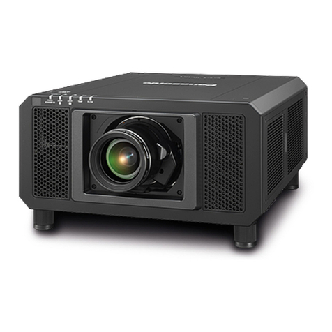 Panasonic PT-RQ13K operating instructions