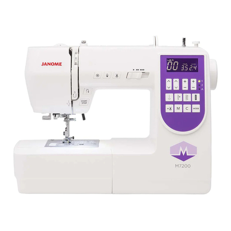 Janome M7200 User manual