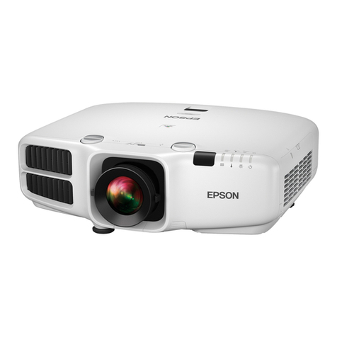 Epson PowerLite Pro G6170 User manual