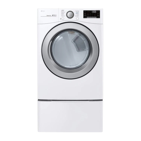 LG DLE3500W User manual