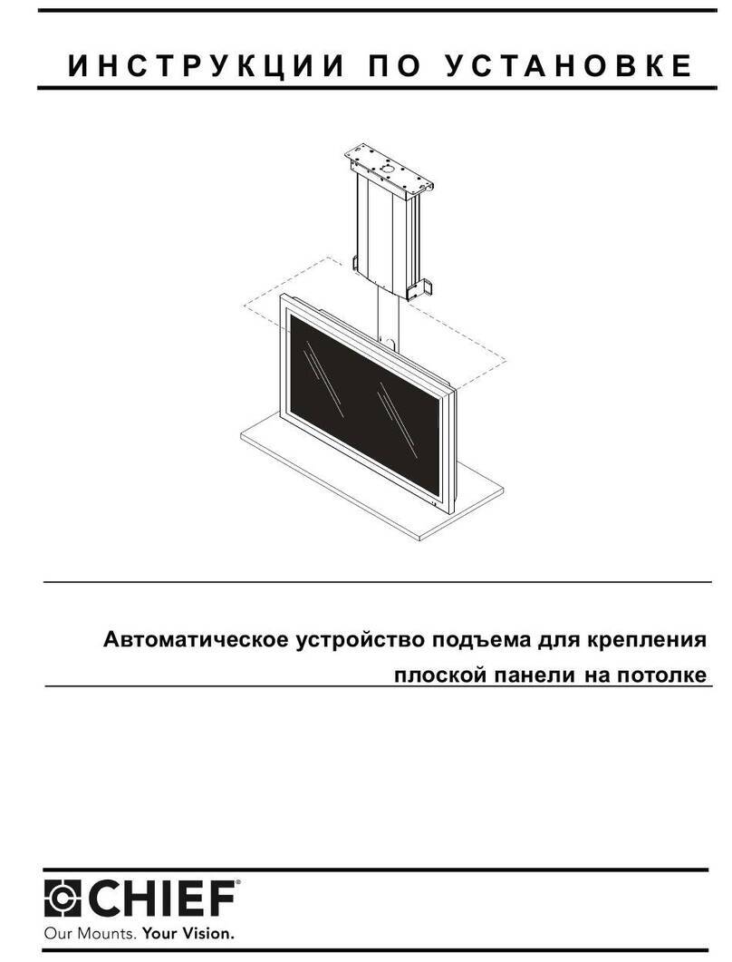 CHIEF CM2C40U installation instructions