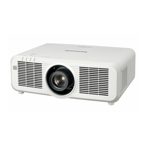 Panasonic PT-MZ570 User manual